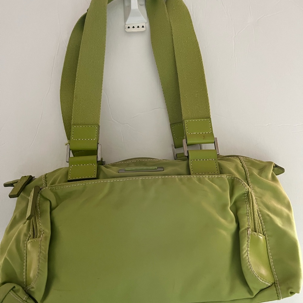 United Colors of bennetton green shoulder bag - Picture 3 of 14
